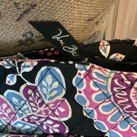 Vera Bradley Alpine Floral crossbody sling messenger zip bag purse retired 2015 - Picture 7 of 11